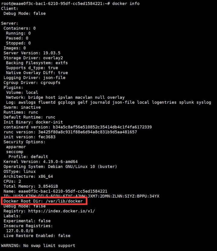 教你如何修改 Docker 的默认存储目录
