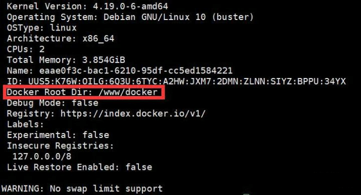 教你如何修改 Docker 的默认存储目录